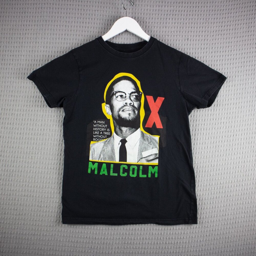 Malcolm X Graphic Tee Mens Shirt